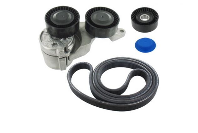 Kit distribuzione pompa acqua per Volvo Xc90 cinghia Ina Gates Contitech