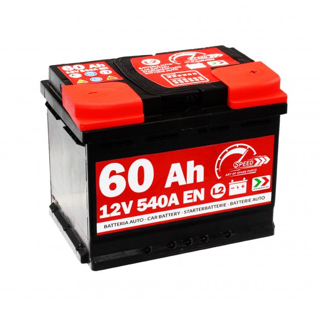 Batteria auto SPEED 12V 60Ah 540A