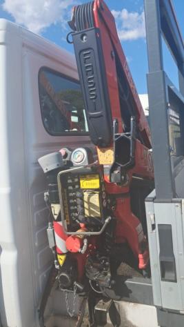 FIAT DUCATO 7 POSTI CON GRU SINISTRATO 2300 rif. 24079193 - Foto 9