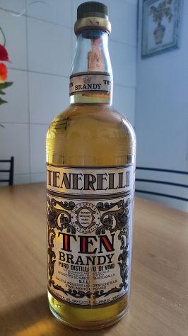 Bottiglia Brandy Tenerelli anni '60 da collezione - Foto 2