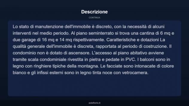 Immobile in asta di 75 m², box auto doppio in vendita a Cesana Torinese - Foto 18