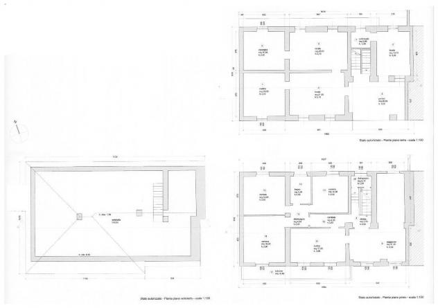 VILLA SINGOLA CON DUE APPARTAMENTI DA PARZIALMENTE RISTRUTTURARE - Foto 20