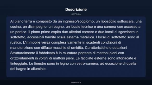 Immobile in asta di 167 m² con più di 5 locali in vendita a San Damiano d'Asti - Foto 4