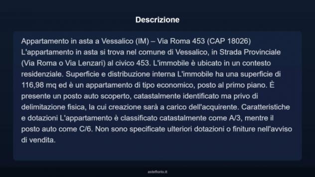 Immobile in asta di 116 m² in vendita a Vessalico - Foto 5