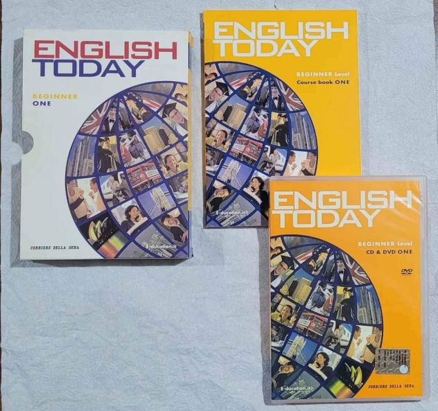 English Today Beginner Level One DVD-CD Audio e Libro Ed.Corriere della Sera - Foto 4