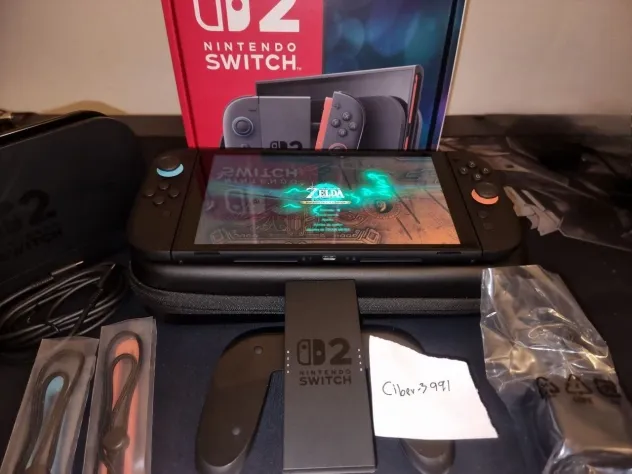 Nintendo Switch 2 Console Come Nuova poco uso Boxed con 9 giochi - Foto 3