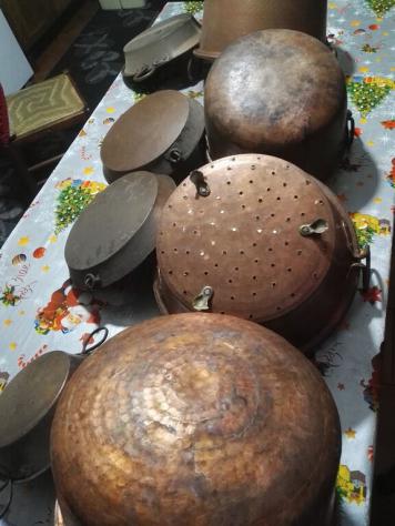 pentoloni e padelle in rame antichissime - Foto 6