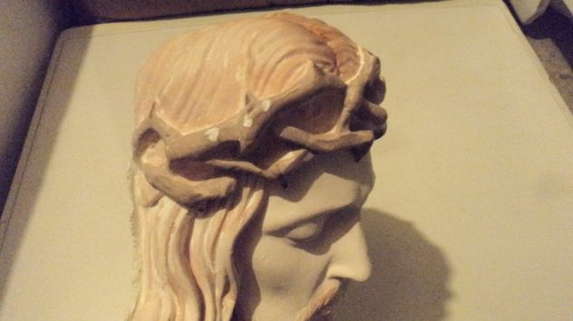 Gesu' Cristo - scultura in gesso anni 60 - Foto 6