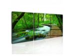 Quadro Scorciatoia Nel Bosco Cm. 120x40 - ARREDALACASA