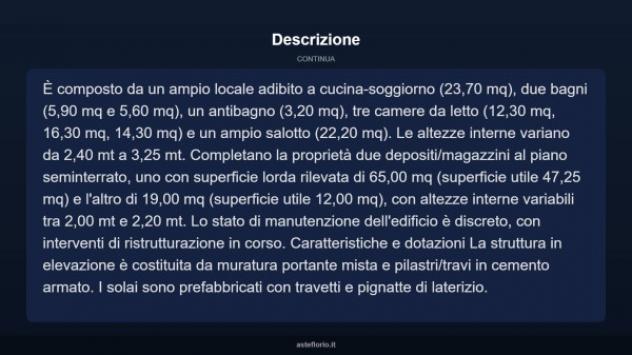 Immobile in asta di 258 m² in vendita a Loiri Porto San Paolo - Foto 18