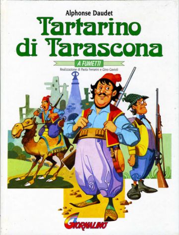 (Alphonse Daudet) TARTARINO DI TARASCONA a fumetti