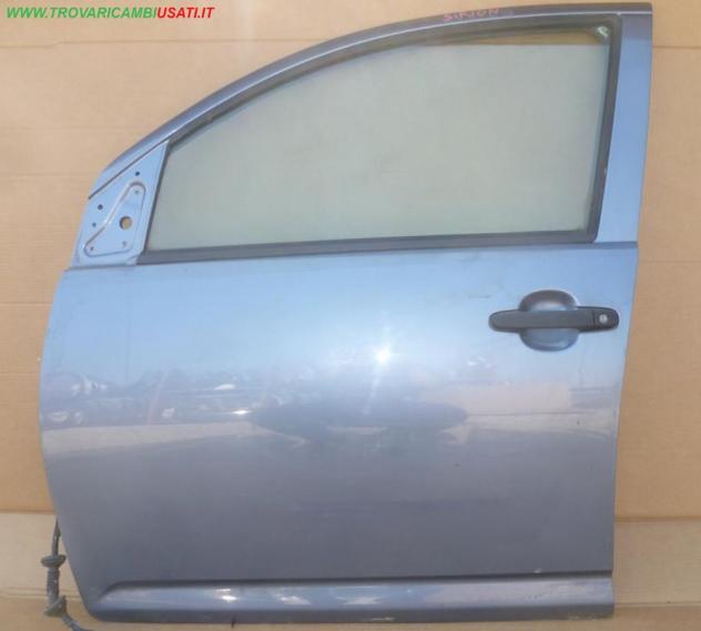 PORTA ANT.S. GRIGIO MEDIO MET CON ALZ Carrozzeria Lamierati esterni Porte Porta ant. sx. DAIHATSU - TERIOS - 01-04-2006 - 01-06-2013