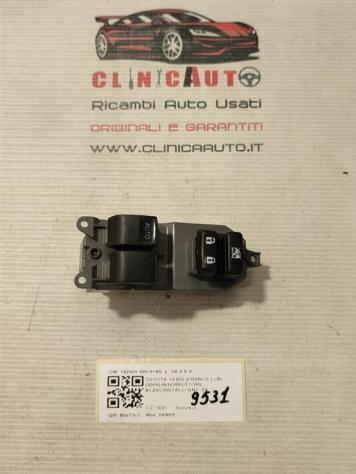 PULSANTIERA ANTERIORE SINISTRA TOYOTA Yaris Serie 192926 989-018D (0811)