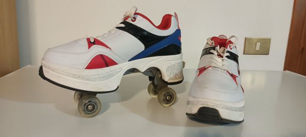 scarpe da ginnastica con rotelle retrattili - Foto 4