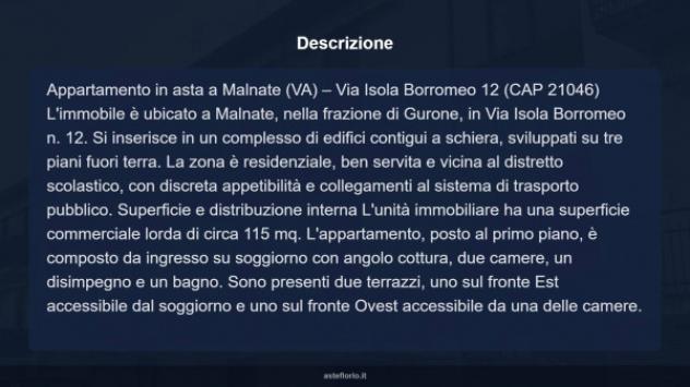 Immobile in asta di 115 m², box auto in vendita a Malnate - Foto 18