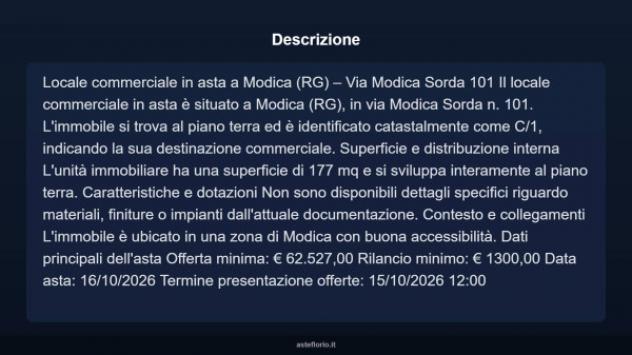 Immobile in asta di 177 m² in vendita a Modica - Foto 4