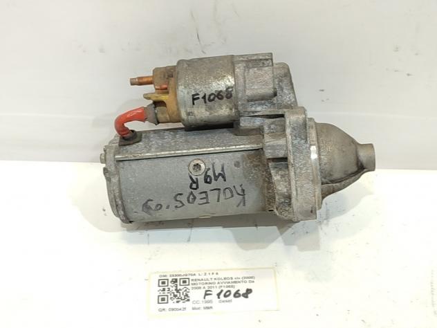 MOTORINO D' AVVIAMENTO RENAULT Koleos 1° Serie 23300JG70A M9R diesel 1995 (08)