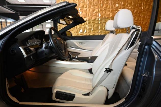BMW 640 i CABRIO FUTURA AUTO NAVI 19"FULL PELLE TEL CRUISE rif. 23931205 - Foto 9