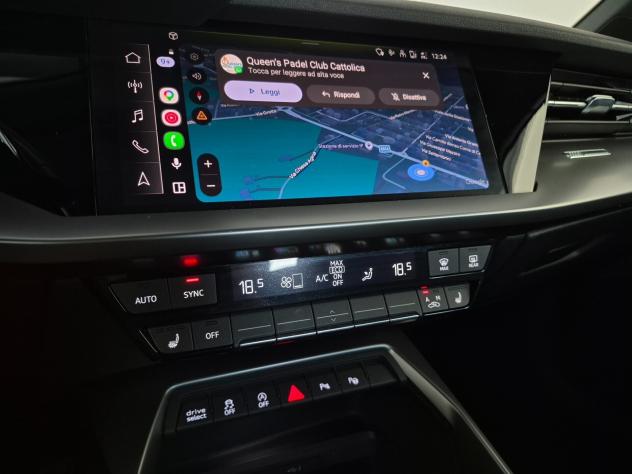 Audi A3 SPORTBACK 30 1.0 TFSI MHEV S-TRONIC LED CARPLAY V.PRIVACY C.18 AUTO UFFICIALE AUDI 1 PROPRIETARIO - Foto 3