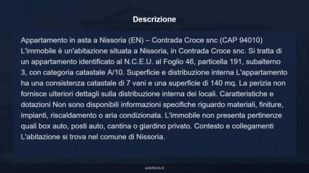 Immobile in asta di 140 m² in vendita a Nissoria - Foto 13