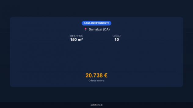 Immobile in asta di 150 m² con più di 5 locali in vendita a Samatzai - Foto 16