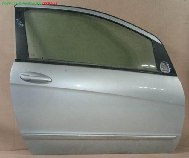 PORTA D. ARGENTO C/ALZ. E SERR. (1 Segno)  Carrozzeria  Lamierati esterni  Porte  Porta ant. dx. MERCEDES - Classe A - 01-10-2004 - 01-08-2012
