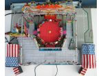 T A G A D A giostra costriuita con SOLI mattoncini LEGO modellismo