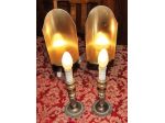 Candelieri nautici  in ottone h 45 vintage