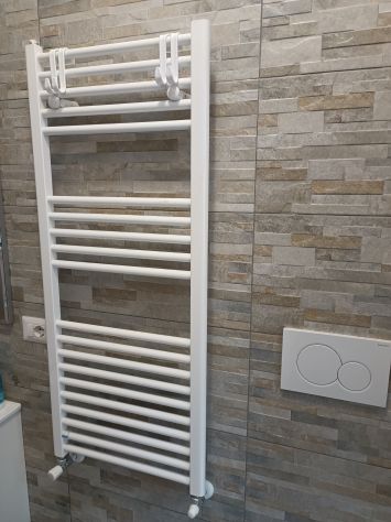 Termoarredo bagno DE'LONGHI 120x50 cm interasse 450 mm - Foto 3