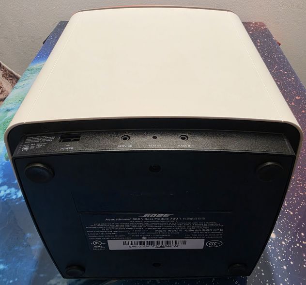 Subwoofer Bose Bass Module 700 Bianco Wireless - Foto 8