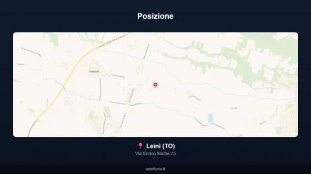Immobile in asta di 350 m² con più di 5 locali e box auto in vendita a Leinì - Foto 4