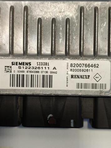 CENTRALINA MOTORE RENAULT Megane Cabrio 8200766462 S122326111A K9K diesel 1461 (0210) - Foto 2