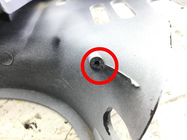 APRILIA SCARABEO IE LIGHT 200 CARENA MANUBRIO ANTERIORE - ATTACCHI ROTTI 2009 - Foto 2
