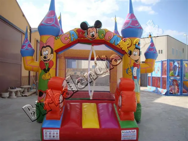 Gonfiabile vasca palline, trampolino elastico, playground per bambini - Foto 3