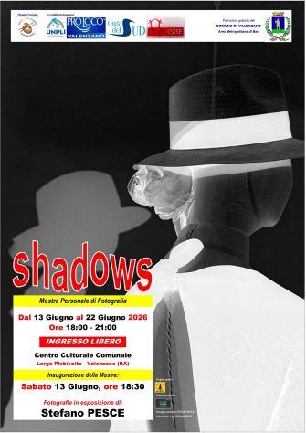 Shadows: mostra fotografica di Stefano Pesce