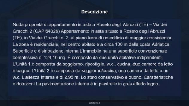 Immobile in asta di 125 m² con più di 5 locali in vendita a Roseto degli Abruzzi - Foto 18