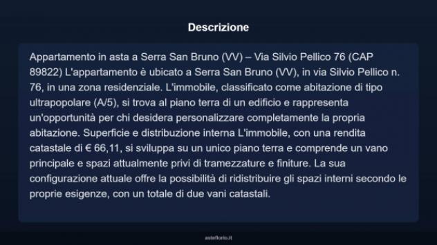 Immobile in asta di 40 m² in vendita a Serrata - Foto 4