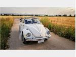 Maggiolino cabrio bianco Usato