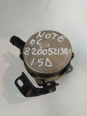 DEPRESSORE FRENI POMPA A VUOTO NISSAN Note 1° Serie 8200521381 diesel 1.5 (0608)