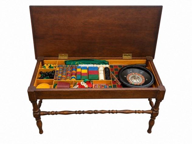 Tavolino da gioco da fumo