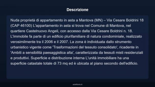 Immobile in asta di 73 m² in vendita a Mantova - Foto 18