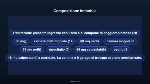 Immobile in asta di 55 m², box auto in vendita a Sovicille - Foto 13