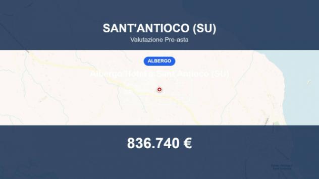 Immobile in asta di 7636 m² in vendita a Sant'Antioco