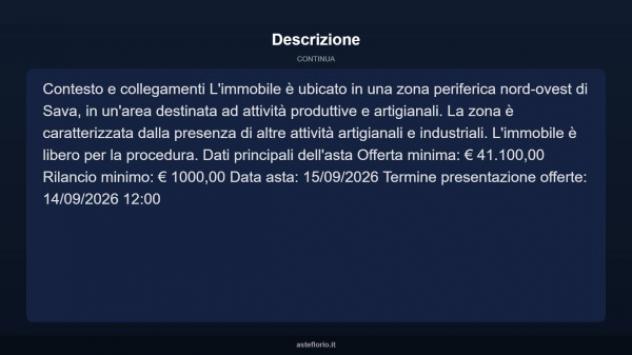 Immobile in asta di 198 m² in vendita a Sava - Foto 8