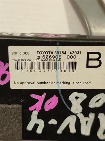 CENTRALINA ECU TOYOTA Rav4 4° Serie 89784-42031 2ADFHV diesel 2231 (0509) - Foto 2