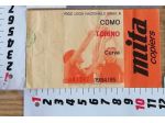 Como-Torino Serie A 1984/85 biglietto stadio