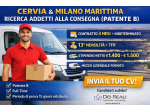 📍 CERVIA & MILANO MARITTIMA – RICERCA ADDETTI ALLA CONSEGNA (PATENTE B)