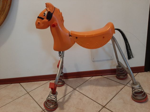 CAVALLINO A MOLLE PONY- MIK ORIGINALE BREVETTATO