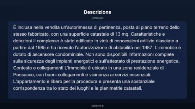 Immobile in asta di 114 m² con più di 5 locali e box auto in vendita a Ponsacco - Foto 4