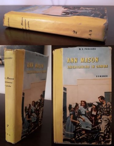 ANN MASON AMERICANINA IN GAMBA, MARIA VITTORIA PUGLIARO, SAS 1949.